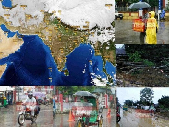 Weather to recover within 24 hrs : Depression over Bay of Bengal has moved steadily, to weaken further Weather to recover within 24 hrs : Depression over Bay of Bengal has moved steadily, to weaken further